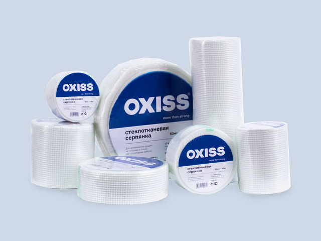 Сетка строительная самоклеющаяся OXISS 